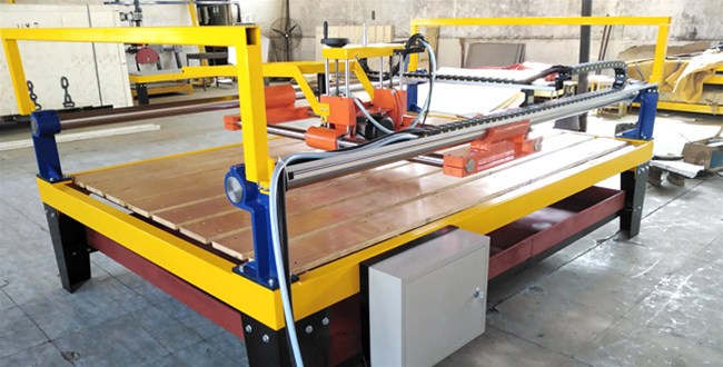 石材切割機如何切廚房灶臺?